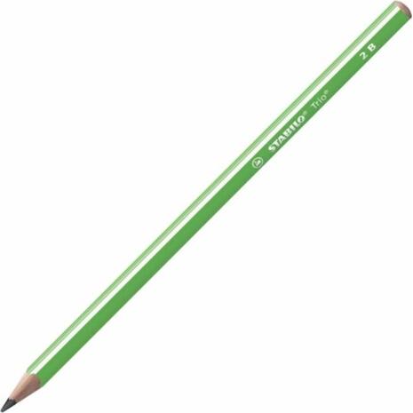 Μολύβι γραφίτη Stabilo Trio 369/04 2B green